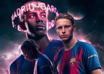 Điểm nổi bật tối nay! Barcelona chính thức tung poster El Clasico: Yamal và De Jong xuất hiện