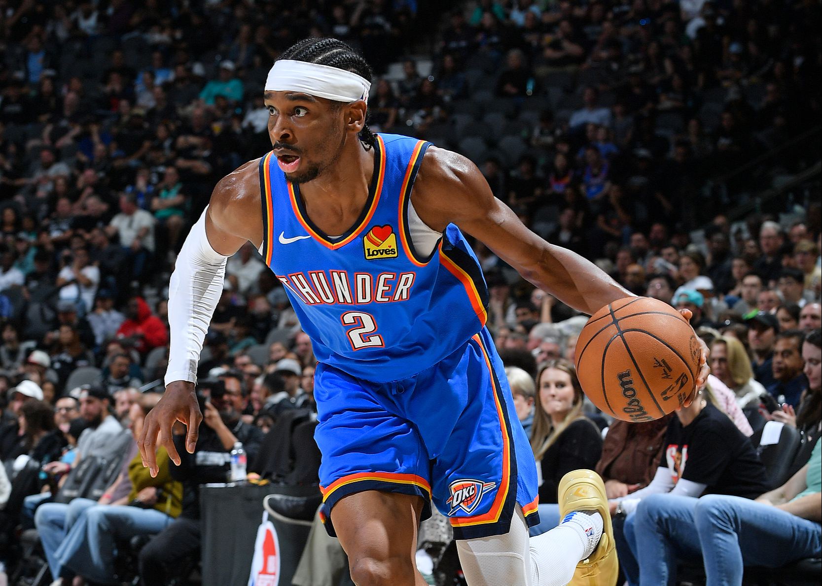 Sự thống trị! SGA dẫn đầu giải đấu về tổng điểm mùa này, với 7 trên 13 trận được chơi trong 3/4