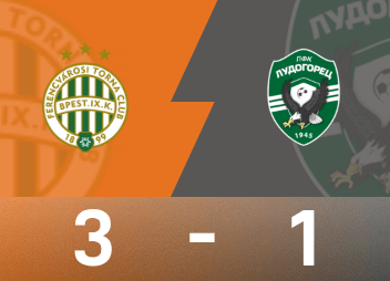 Tường thuật trận đấu Europa League: Kadu và Joseph ghi bàn, Ferencvaros 3-1 Ludogretz