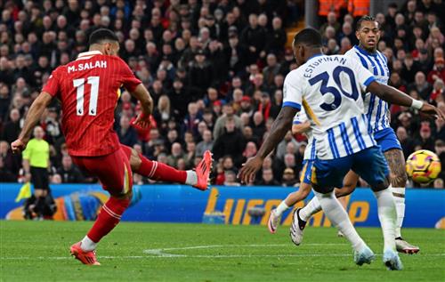 Liverpool đấu với Brighton