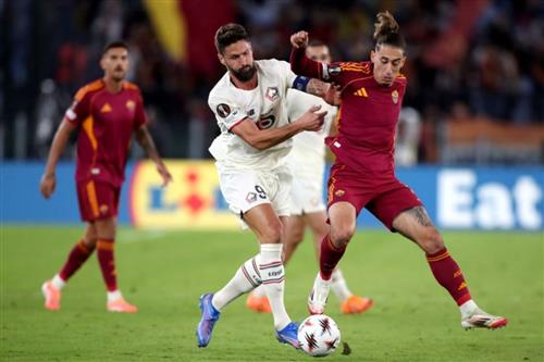 Roma đấu với Lille