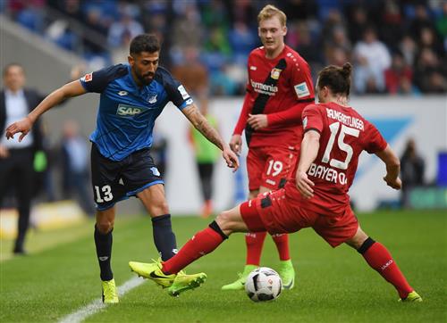 Hoffenheim đấu với Bayer Leverkusen